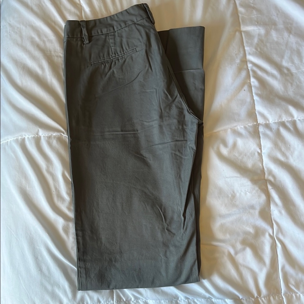 Womens Gray wide leg trouser Pants